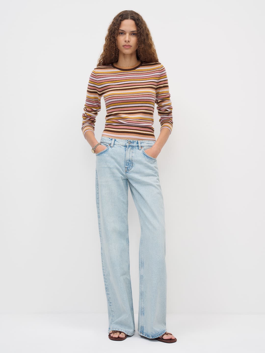 Lian Cashmere Crew Sweater